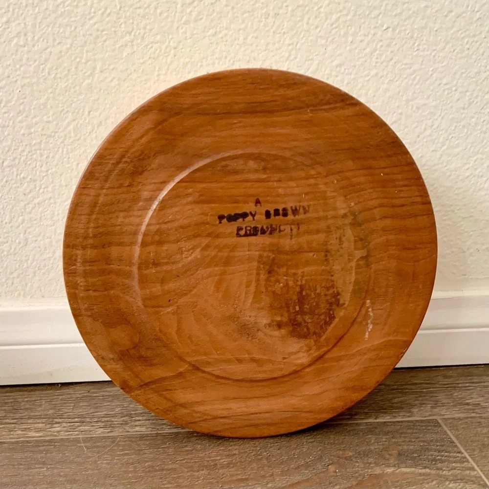 Vintage Wooden Bowl